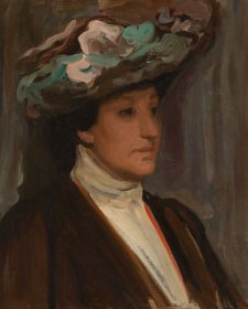 Portrait sketch of Nellie Melba