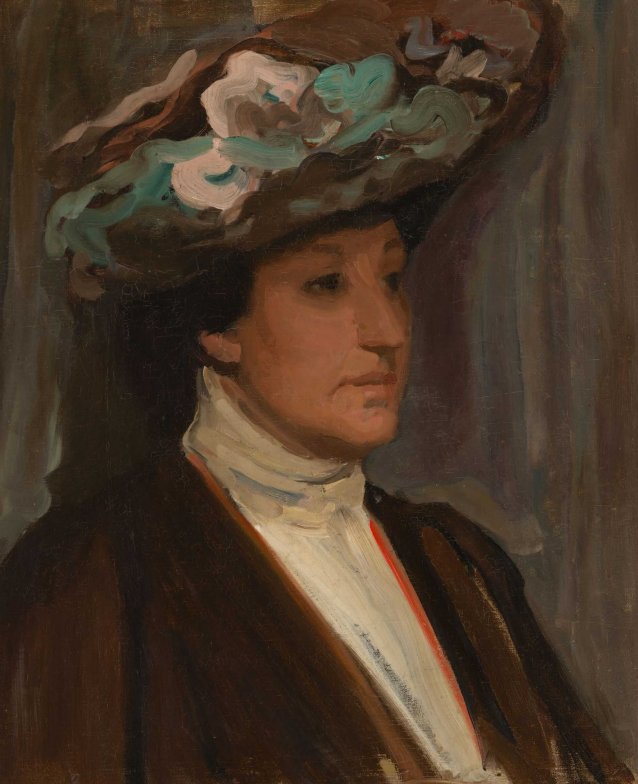 Portrait sketch of Nellie Melba