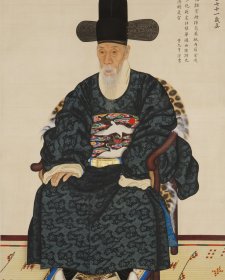 Portrait of Kang Sehwang, 1783 by Yi Myeonggi