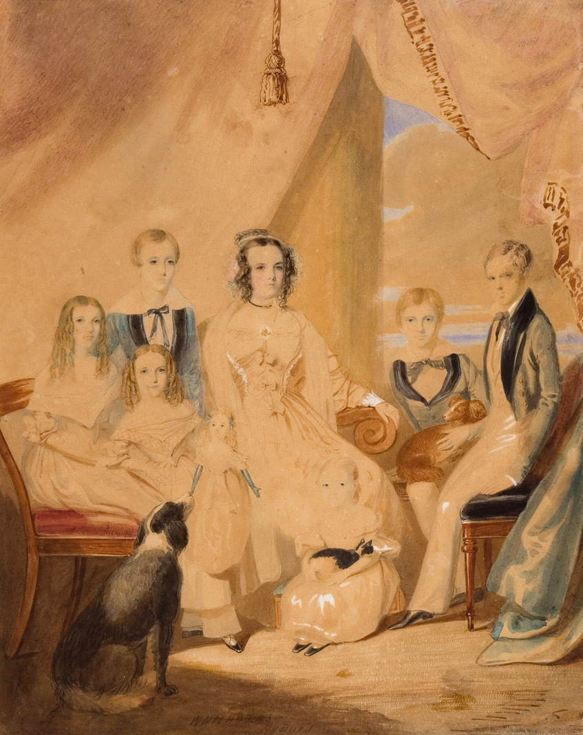 A Sydney family, 1840s