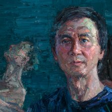 Portrait of Li Cunxin, 2017–2018 (detail) by Jun Chen Portrait of Li Cunxin, 2017–2018 (detail) by Jun Chen