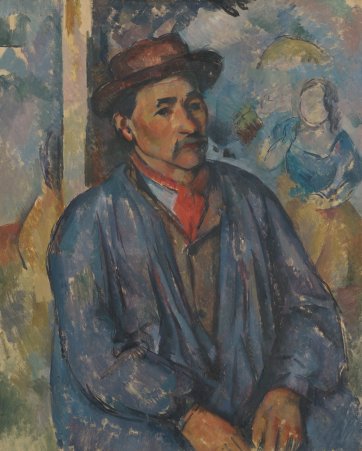 Man in a blue smock, 1891-97