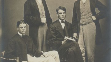 Percy, Reginald, Monty and George Faithfull, undated by Henry Dorner. Image courtesy the National Museum of Australia.