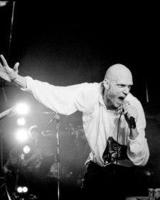 Peter Garrett, Midnight Oil, 1986 Bob King