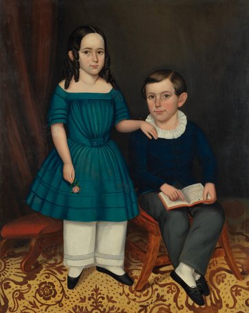 John and Louisa Stock 1845 by Joseph Whiting Stock