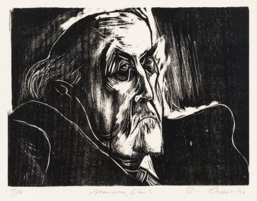 Manning Clark, 1990 by Rick Amor Manning Clark, 1990 by Rick Amor