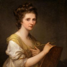 Self portrait, c. 1770-1775 Angelica Kauffmann