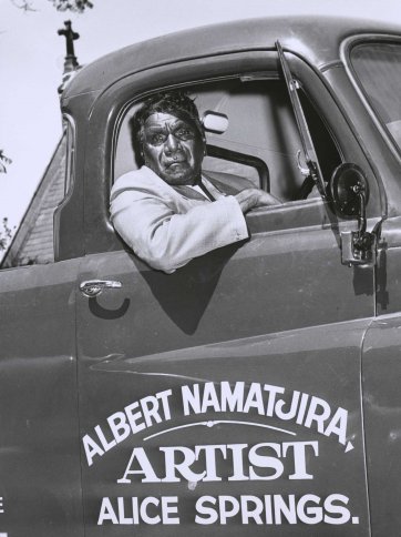 Albert Namatjira, Artist, Alice Springs