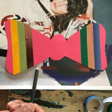 D.I.Y. bow tie with Maxine Benba Clarke