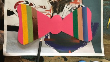 D.I.Y. bow tie with Maxine Benba Clarke