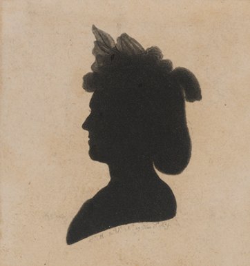 Unidentified Woman 1797 by Charles Balthazar Julien Févret de Saint-Mémin