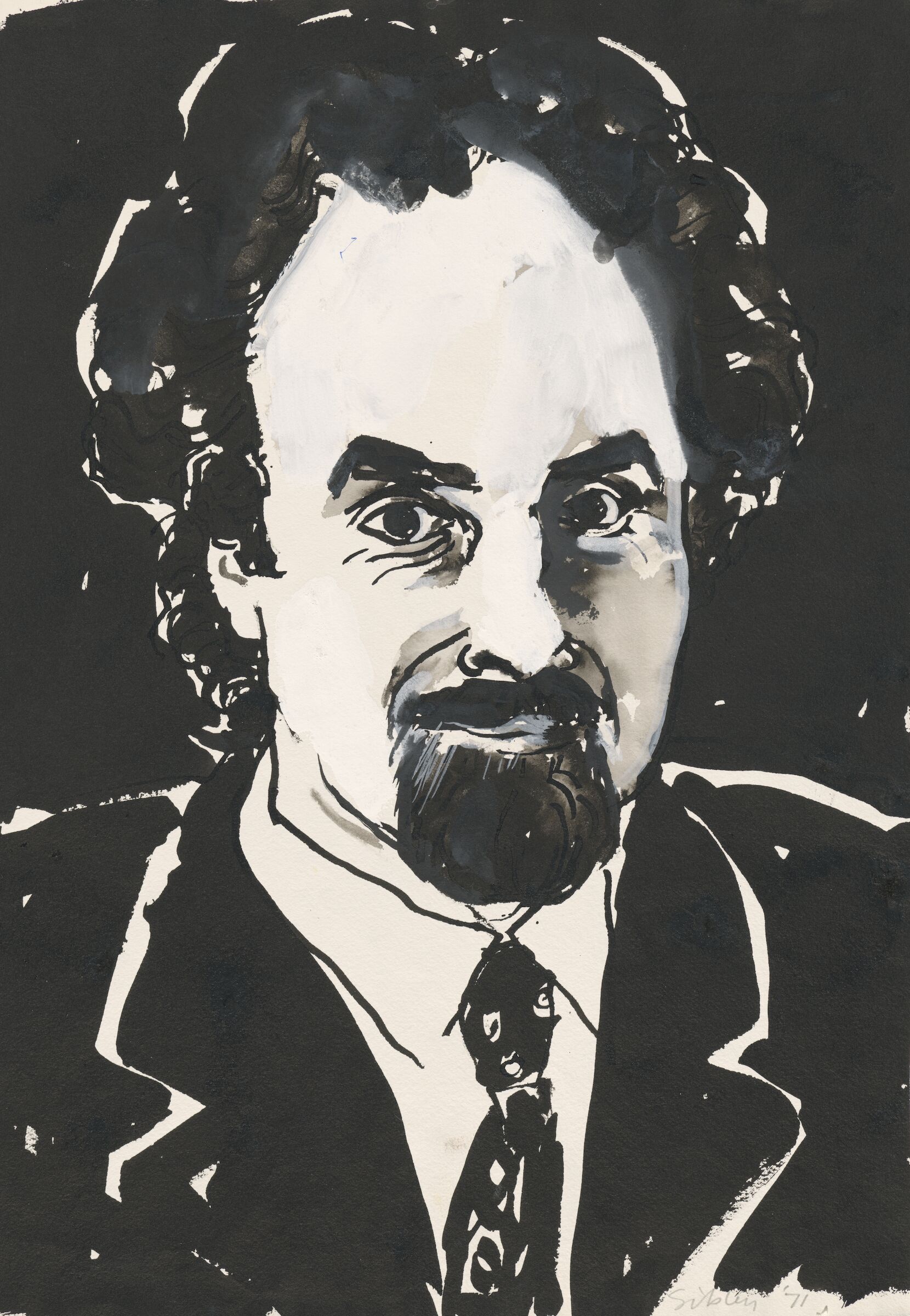 Professor Geoffrey Burnstock, National Portrait Gallery