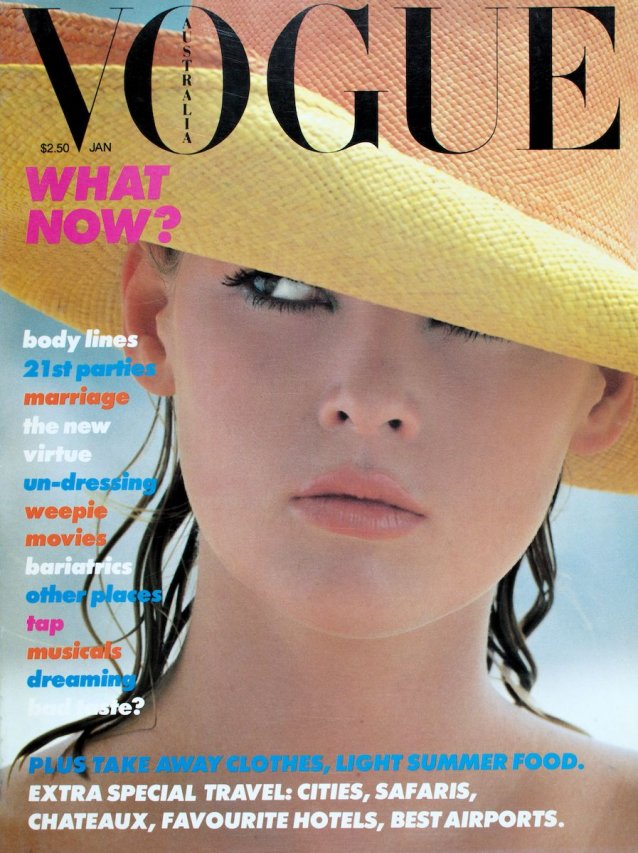Vogue Australia 1983 January