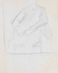 Study for the portrait of Peter Elliott