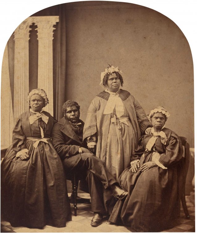 Aborigines, the last of the race, Tasmania