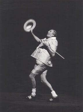 Sir Les (with cane) 1982