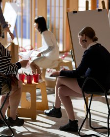 Drawin in the Gordon Darling Hall