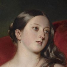 Queen Victoria (1819-1901), Signed and dated 1843 by Franz Xaver Winterhalter