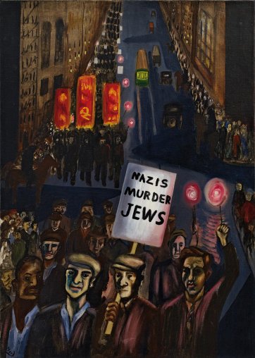 Nazis Murder Jews, 1936 Alice Neel