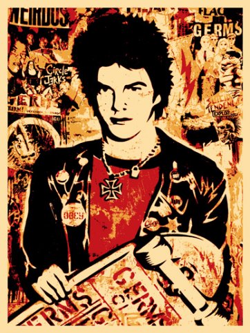 Darby, 2004 by Shepard Fairey