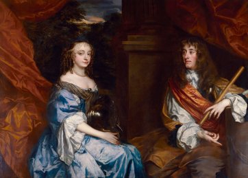 Anne Hyde, Duchess of York and King James II, c. 1661-1662 Sir Peter Lely