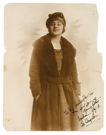 Isabel Letham, Los Angeles, 1919