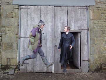 Cary Fukunaga and Jamie Bell, 2010 by Mia Wasikowska