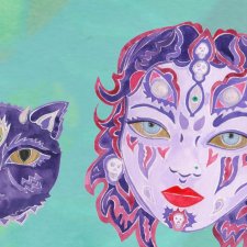 Spirits Shapeshifting, 2023 Kate Beynon, Rali Beynon and Michael Pablo video: 30 seconds