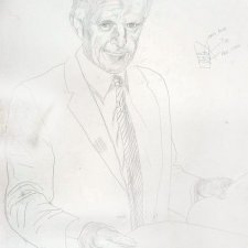 Study for portrait of Senator John Button