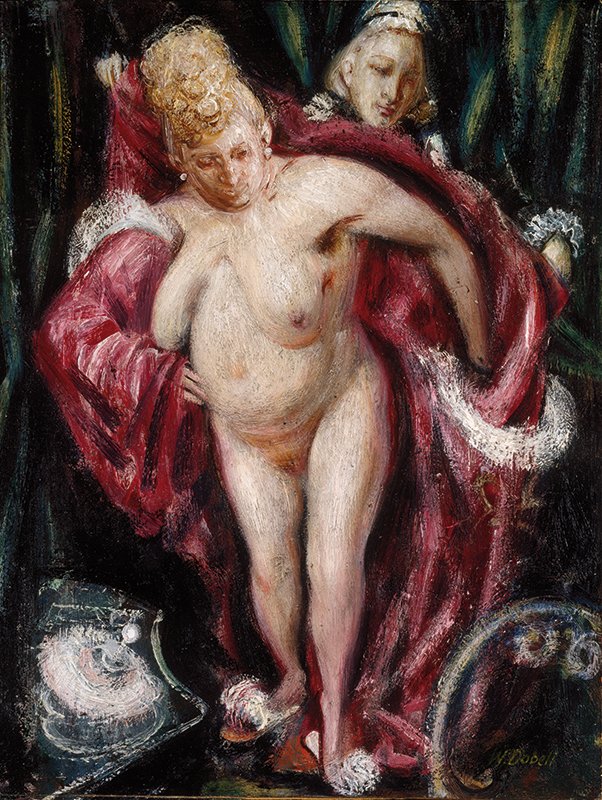 The Duchess Disrobes, 1936 by William Dobell