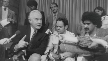 The Hon Gough Whitlam, Ossie Cruse and Michael Anderson