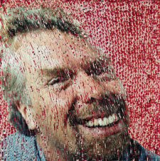 Sir Richard Branson, 1999 by David Mach (b. 1956)