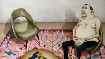 Man with two lives, 2021 Caroline Zilinsky