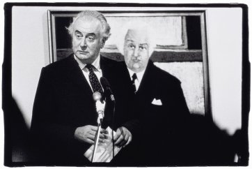 Gough and John, 1981 by Peter van der Veer Gough and John, 1981 by Peter van der Veer