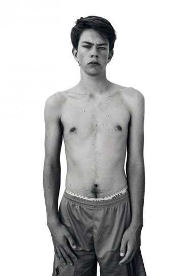 Thomas from series Bois to Men, 2014 by Monique Montfroy