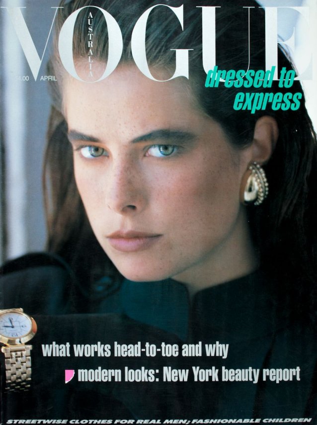 Vogue Australia 1986 April