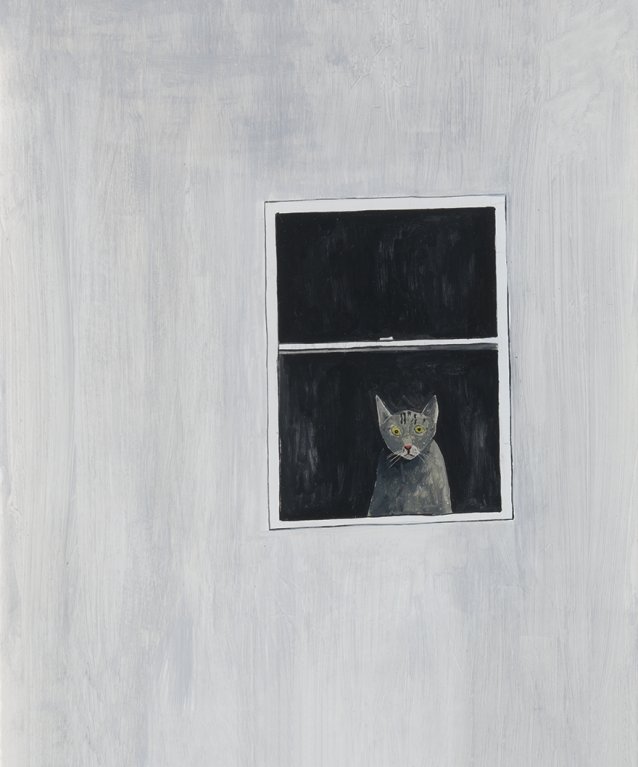 Cat inside looking at me, 2013 by Noel McKenna
Brigid and Hugh Robertson