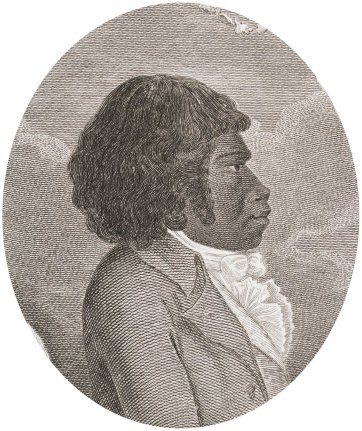 Portrait of Bennilong, a Native of New Holland