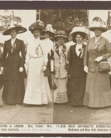 Great Suffragette demonstration in London