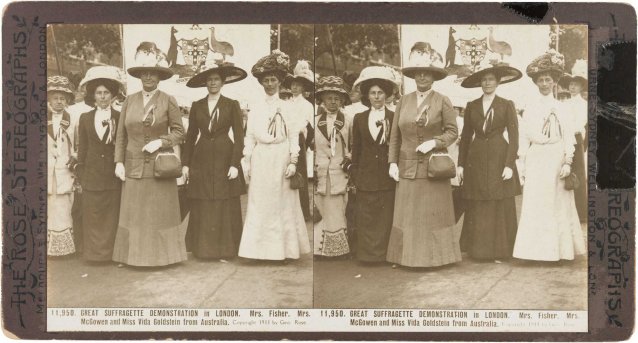 Great Suffragette demonstration in London