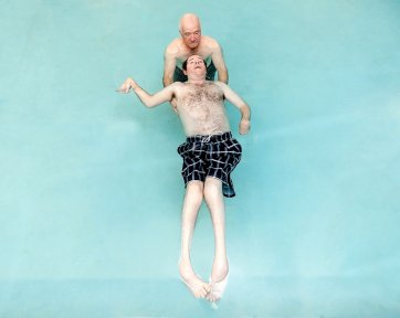 Father and son, 2010 by Sean Fennessy