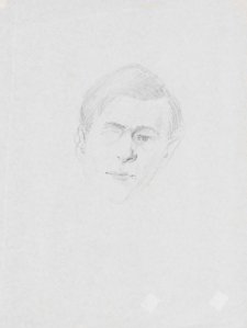 Study for portrait of Peter Elliott