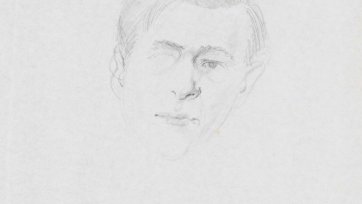 Study for portrait of Peter Elliott