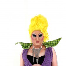 Shane Balcomb aka. Sasha Trajik-Mole, drag queen, 2011 by David Kelly