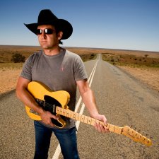 Lee Kernaghan near Broken Hill