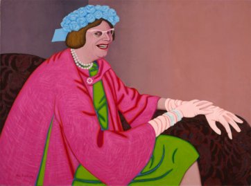 Barry Humphries in the character of Mrs Everage, 1969 by John Brack