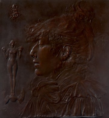 Sarah Bernhardt, c.1892–3 by Bertram Mackennal (1863–1931)