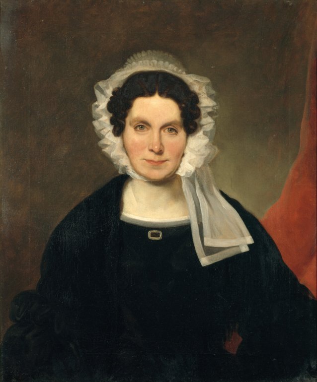 Mary Ann Lawrence as a widow, 1841