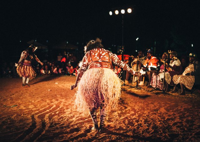Wandangula Dancers & the Song People Perform Ngabaya (Spirit People) at the 2014 Malandarri Festival, Yanyuwa Country 2014, n.d.