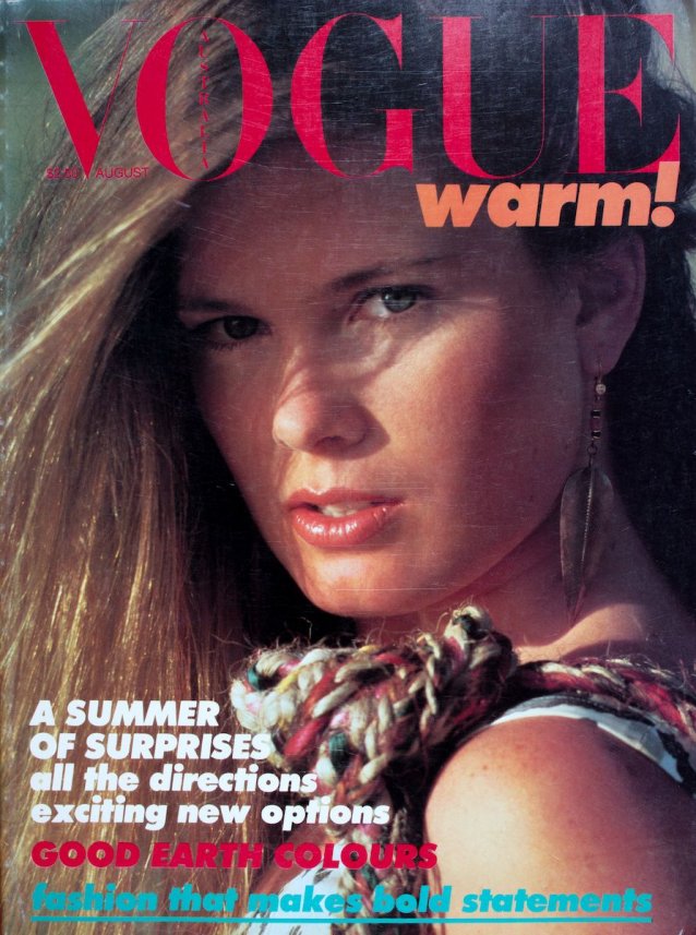 Vogue Australia 1981 August